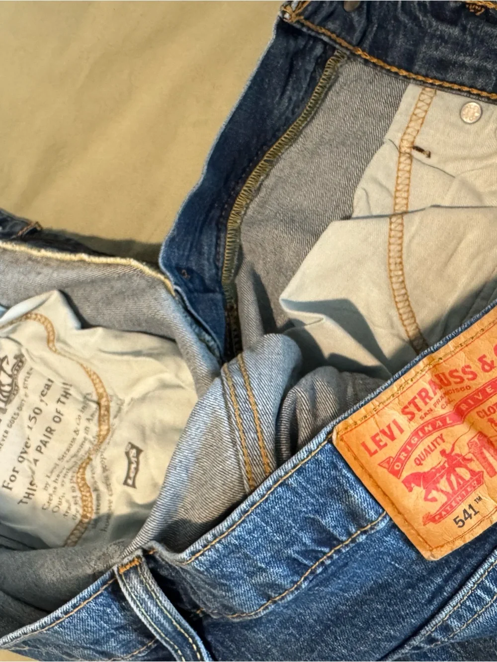 Mens Levi 541 Jeans